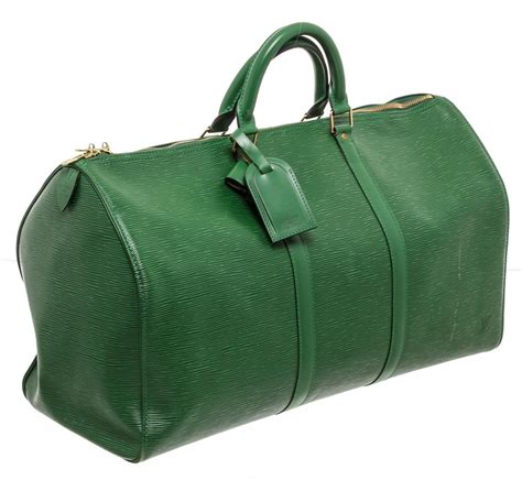 green louis vuitton purse|louis vuitton green duffle bag.